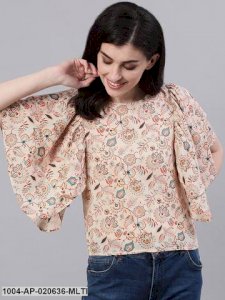 Multicoloured Printed Top