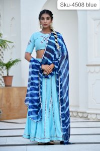 MIRAL SKY BLUE & BLUE LEHENGA